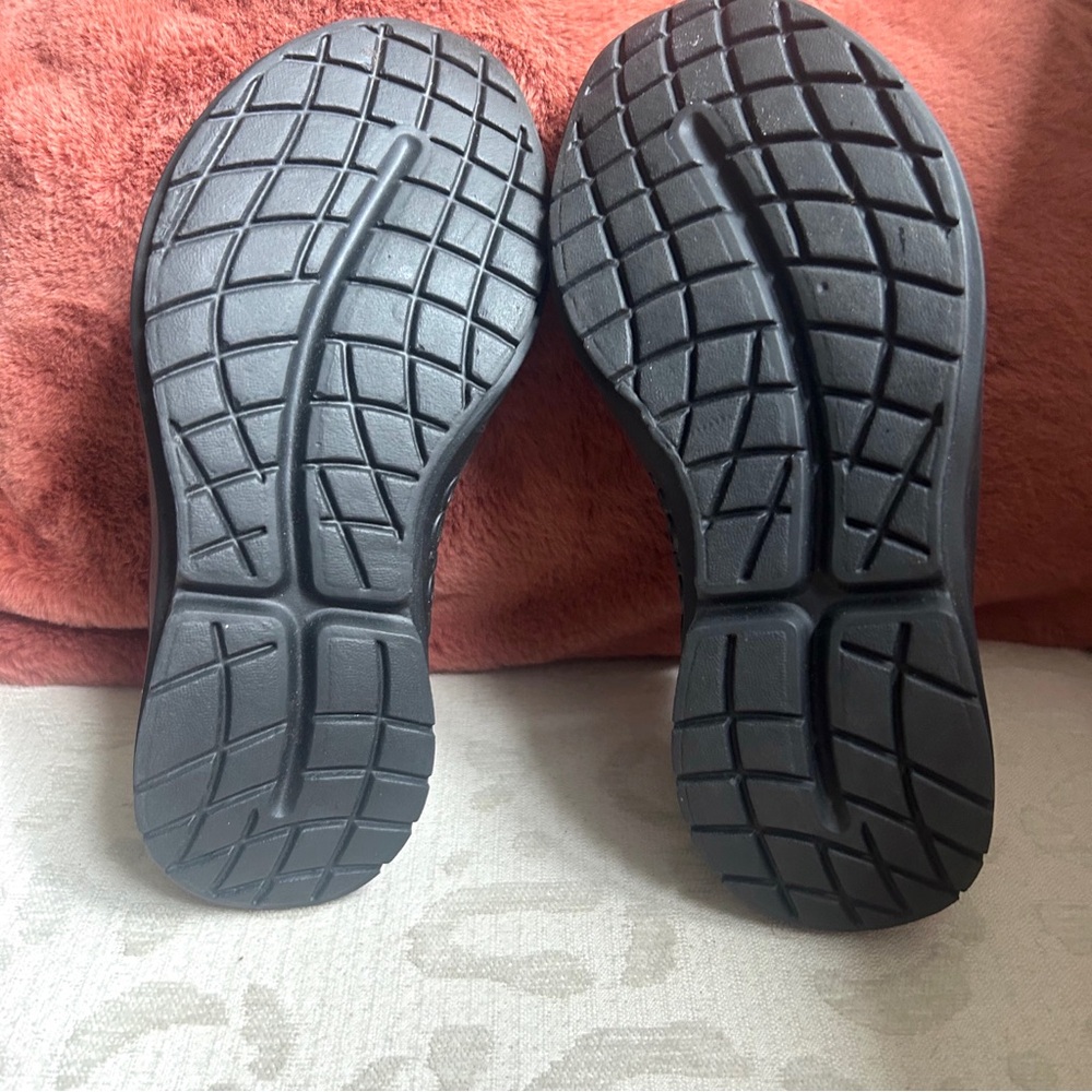 OOFOS OOmg EeZee LTD Gray Camouflage Slip-On Shoes size 7 EU38 - Picture 6 of 9